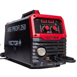 Aparat de sudat Vector+ MIG Profi 250 (Red/Black)