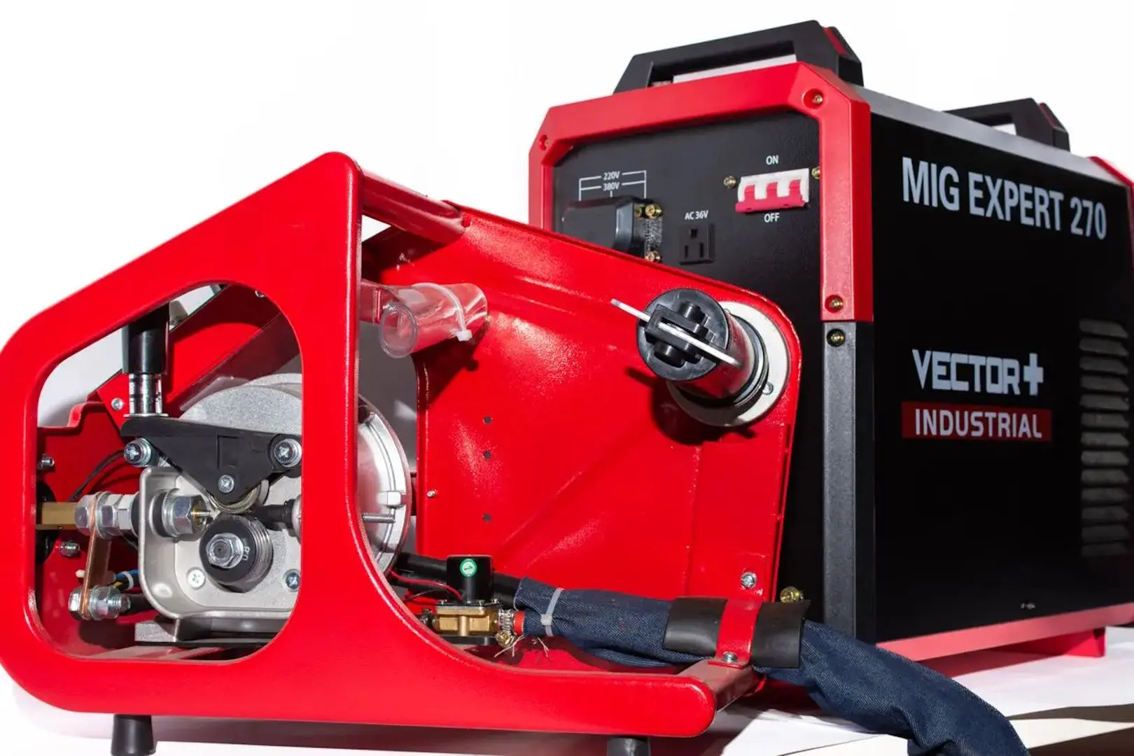 Aparat de sudat Vector Plus MIG270F (Black/Red)