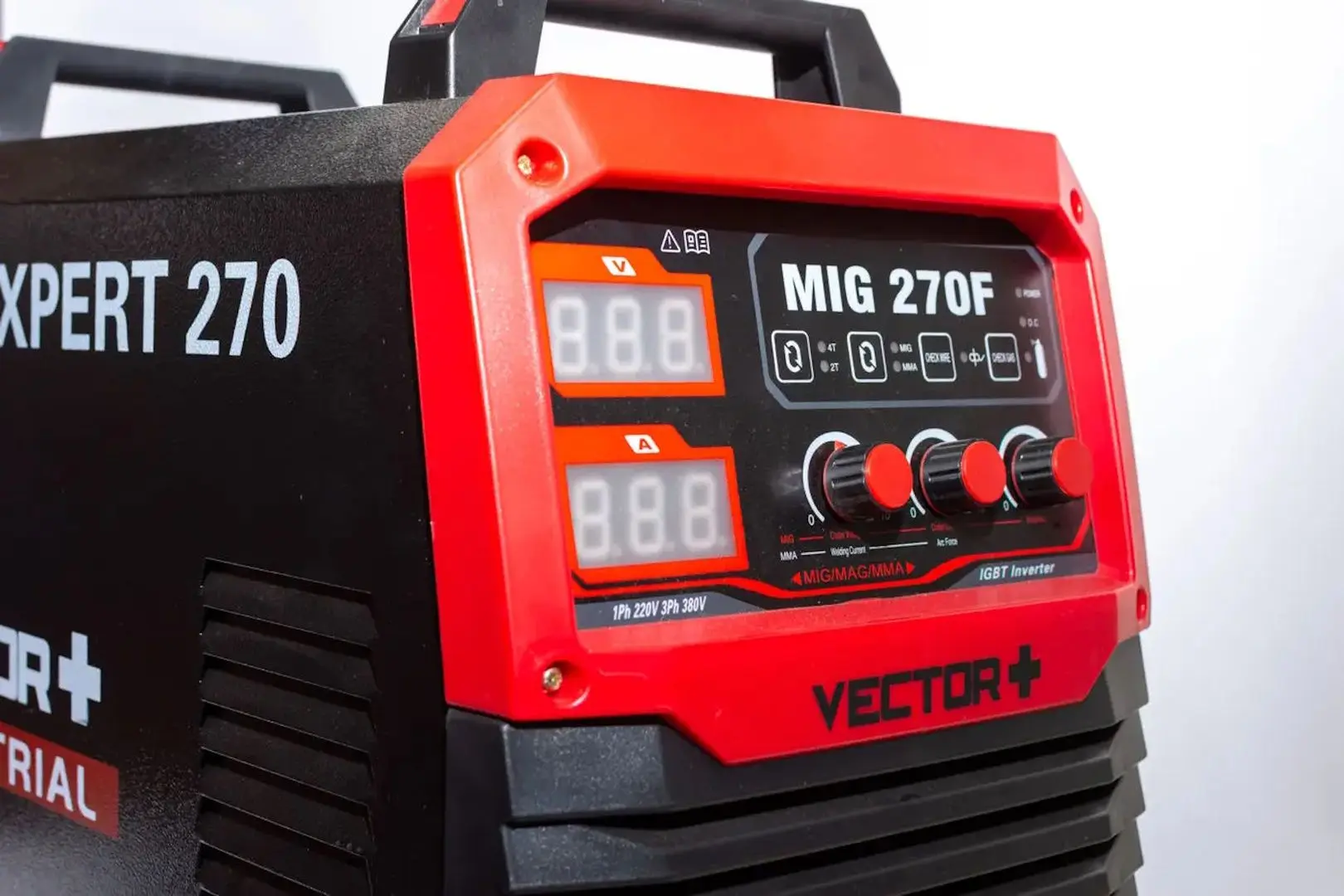 Aparat de sudat Vector Plus MIG270F (Black/Red)