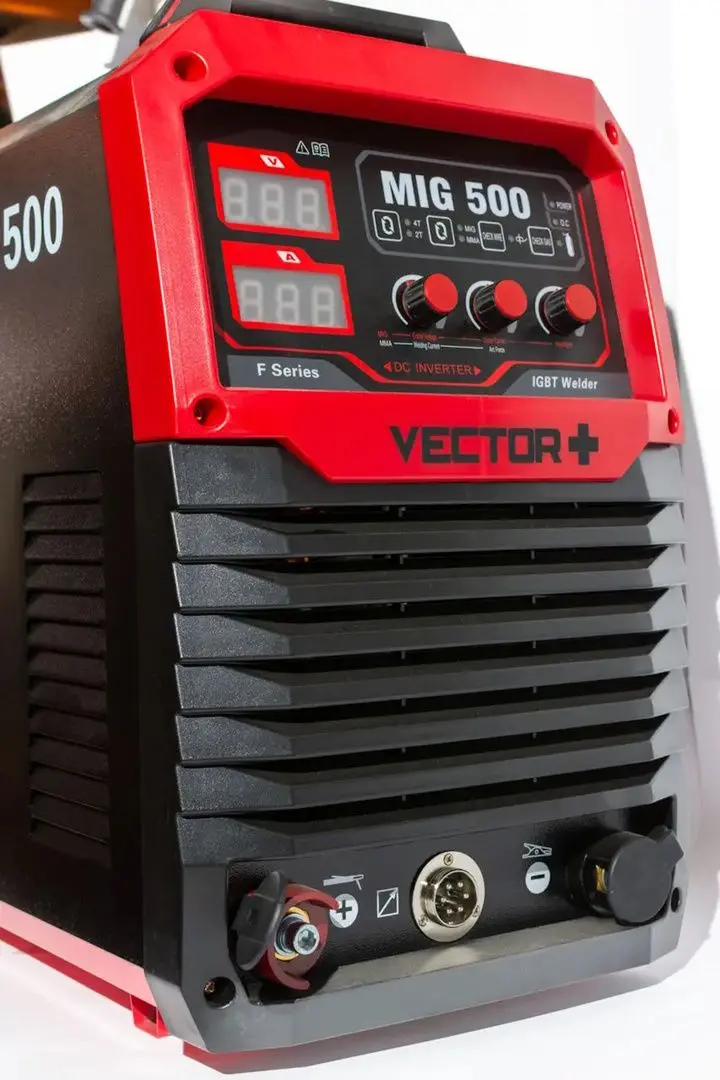 Aparat de sudat Vector Plus MIG500F (Black/Red)