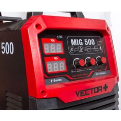 Aparat de sudat Vector Plus MIG500F (Black/Red) Thumb