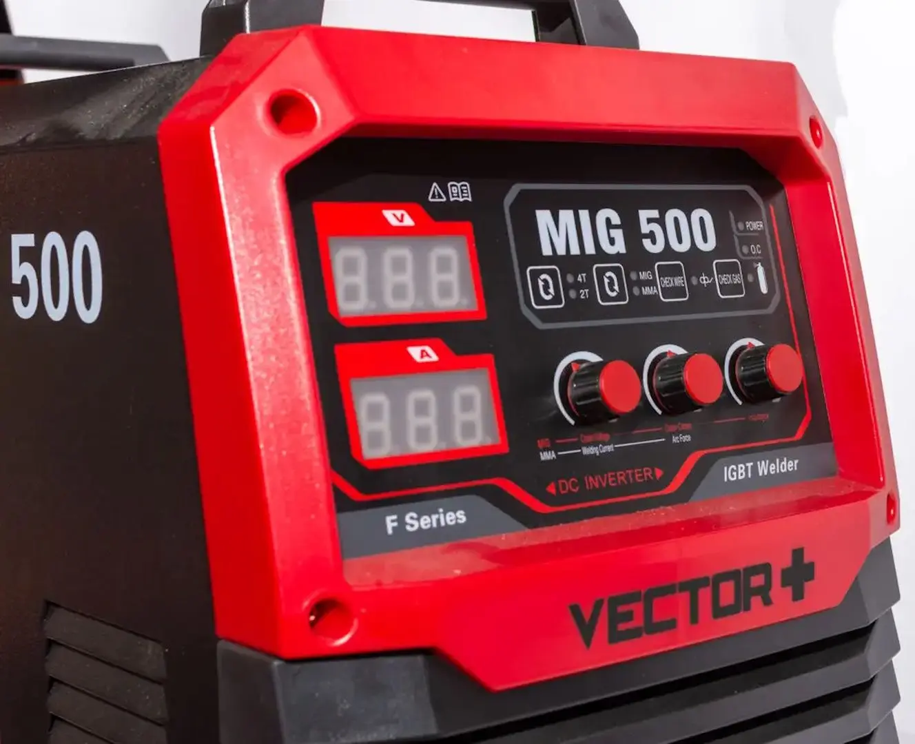 Aparat de sudat Vector Plus MIG500F (Black/Red)