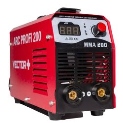 Aparat de sudat Vector Plus MMA200TZ (Black/Red)