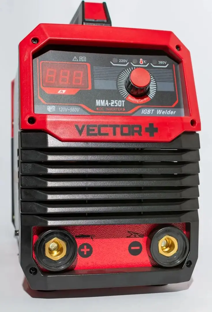 Aparat de sudat Vector Plus MMA250T (Black/Red)