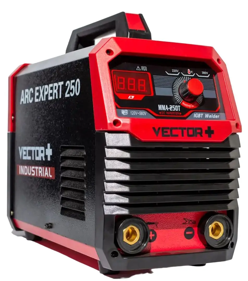 Aparat de sudat Vector Plus MMA250T (Black/Red)