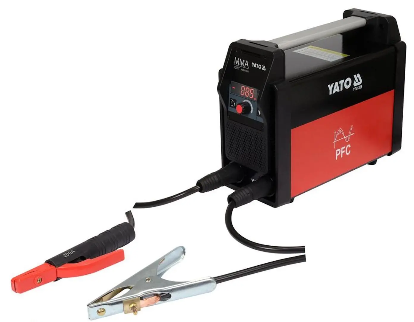 Aparat de sudat cu invertor Yato YT-81358 (Black/Red)