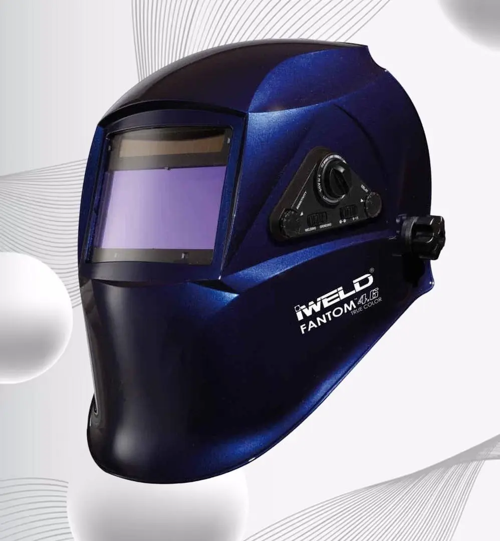 Сварочная маска Iweld Fantom 4.6 (Metallic Blue) - 3