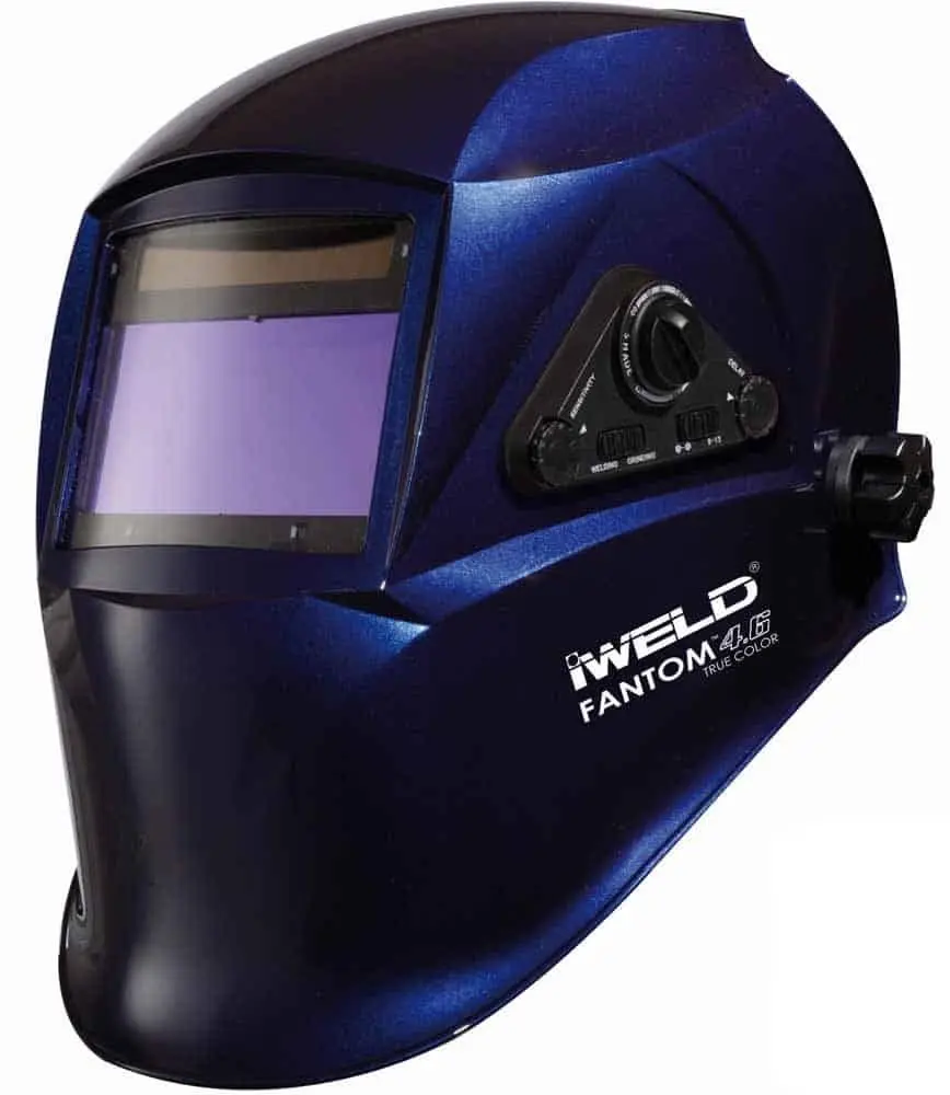 Сварочная маска Iweld Fantom 4.6 (Metallic Blue)