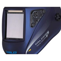 Сварочная маска Iweld Falcon 5.5 (Metallic Blue) Thumb