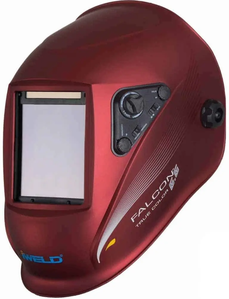 Сварочная маска Iweld Falcon 5.5 (Metallic Red)
