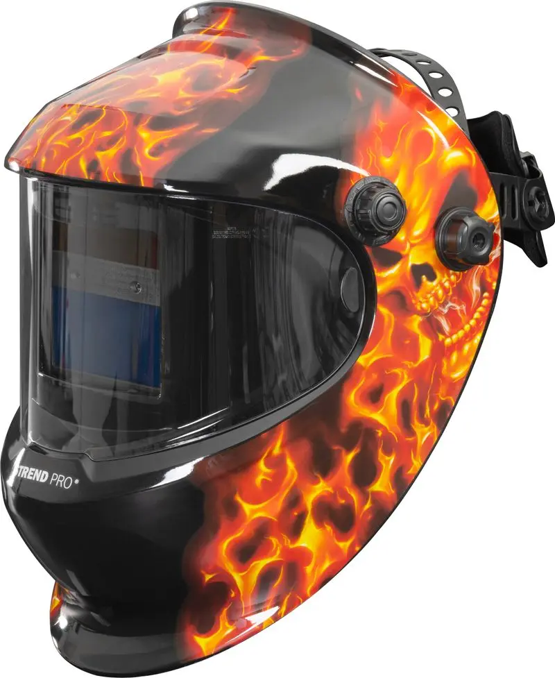 Masca de sudat Strend Pro Galaxy Fire Skull (Black/Orange)