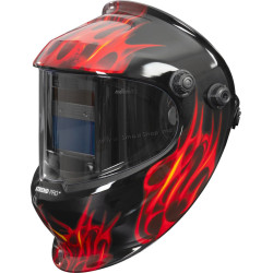 Masca de sudat Strend Pro Galaxy Flame (Black/Red)