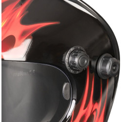 Сварочная маска Strend Pro Galaxy Flame (Black/Red) Thumb