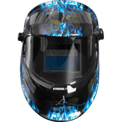 Сварочная маска Strend Pro Galaxy Lightning (Black/Blue) Thumb