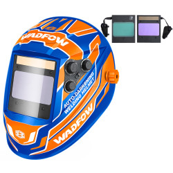 Маска сварочная Wadfow WWH3503 (Blue/Orange)