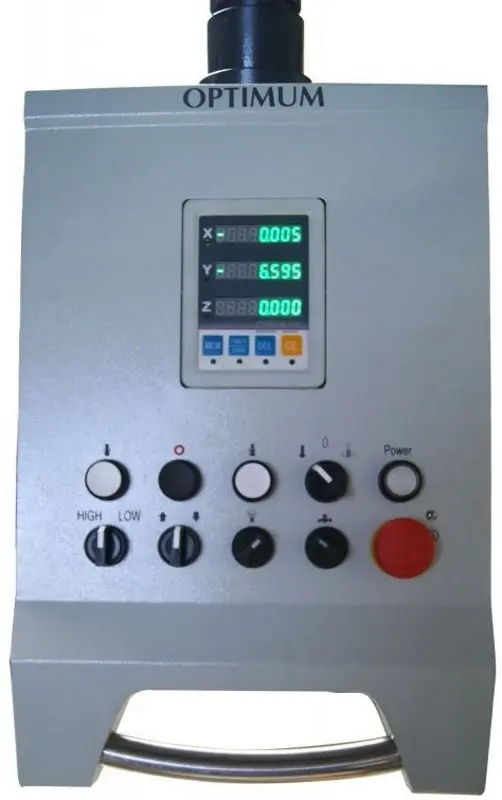 Masina de gaurit si frezat Optimum MB4P - 3