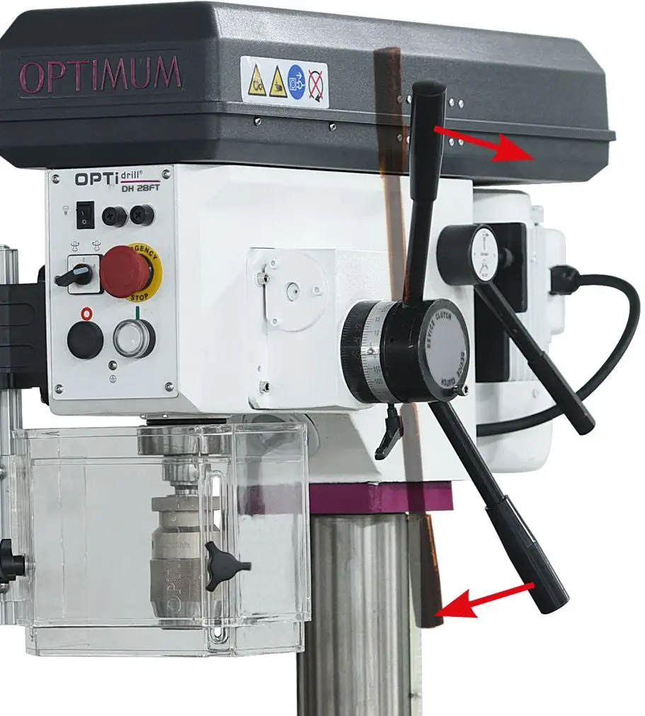 Сверлильный станок Optimum OPTIdrill DH 28FT - 2