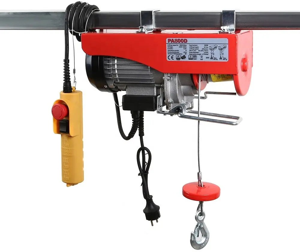 Таль электрическая Hagel PA800D-18 (Inox/Red)