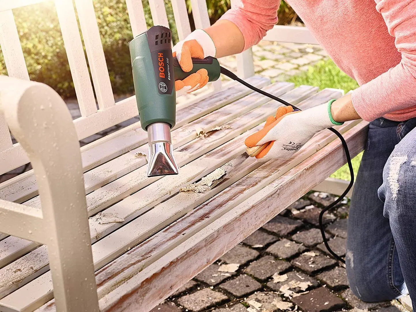 Технический фен Bosch Easyheat 500