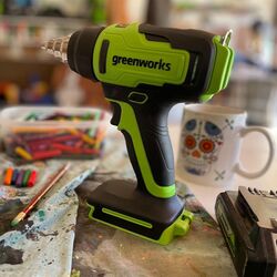 Suflanta de aer cald GreenWorks G24HG (Green/Black) Thumb