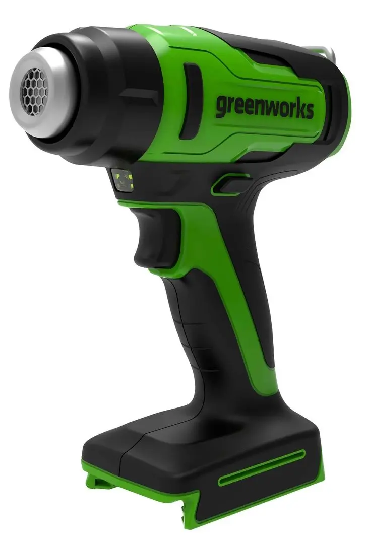 Suflanta de aer cald GreenWorks G24HG (Green/Black)