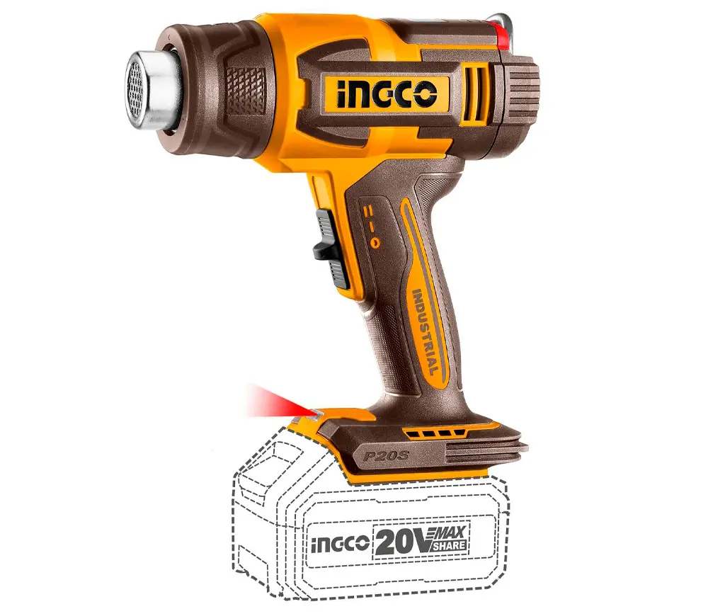 Suflanta de aer cald cu acumulator Ingco HGLI2003