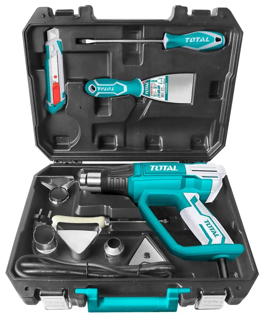 Технический фен + набор инструментов Total TB20062
