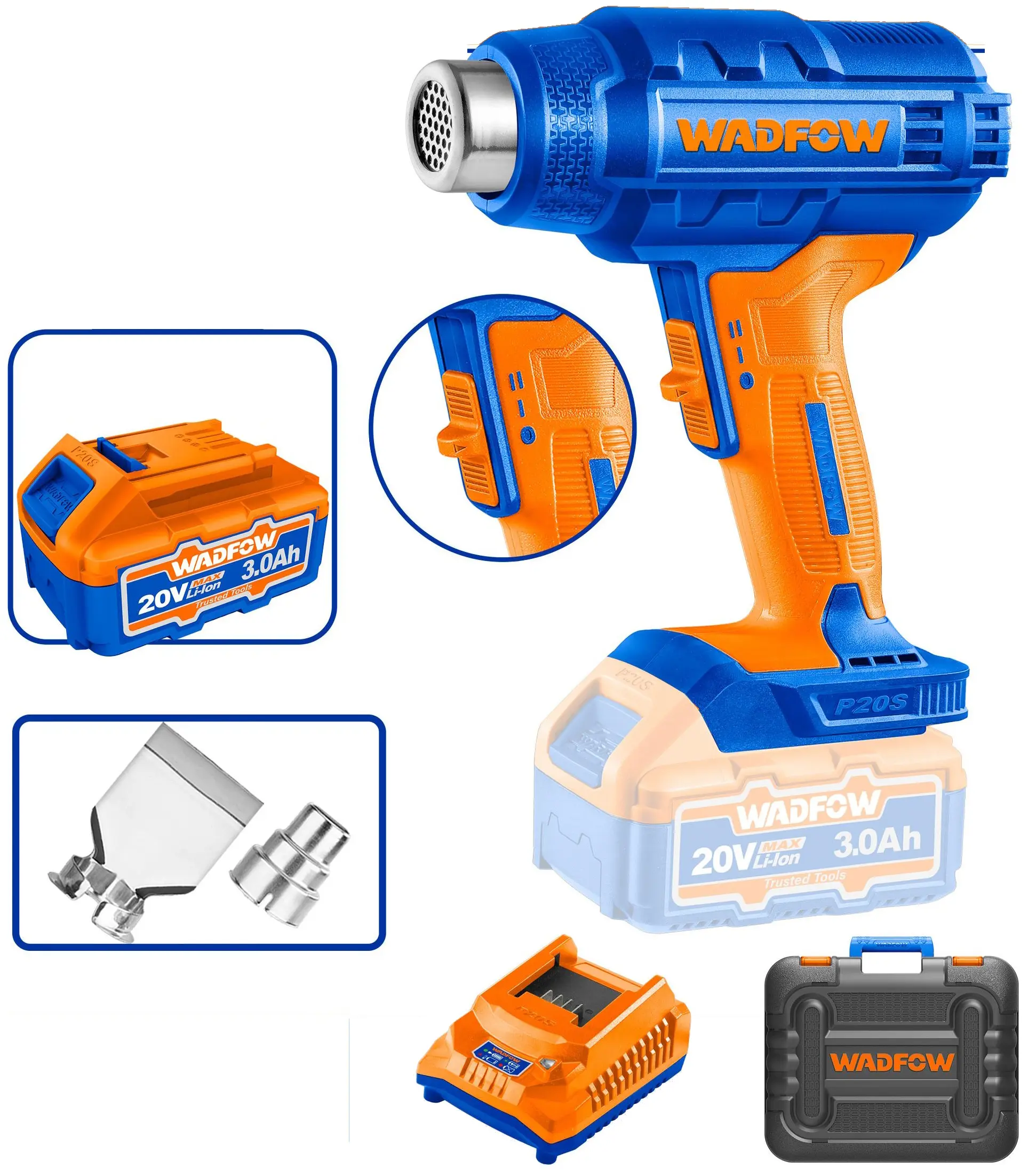 Suflanta de aer cald Wadfow WKH1B01