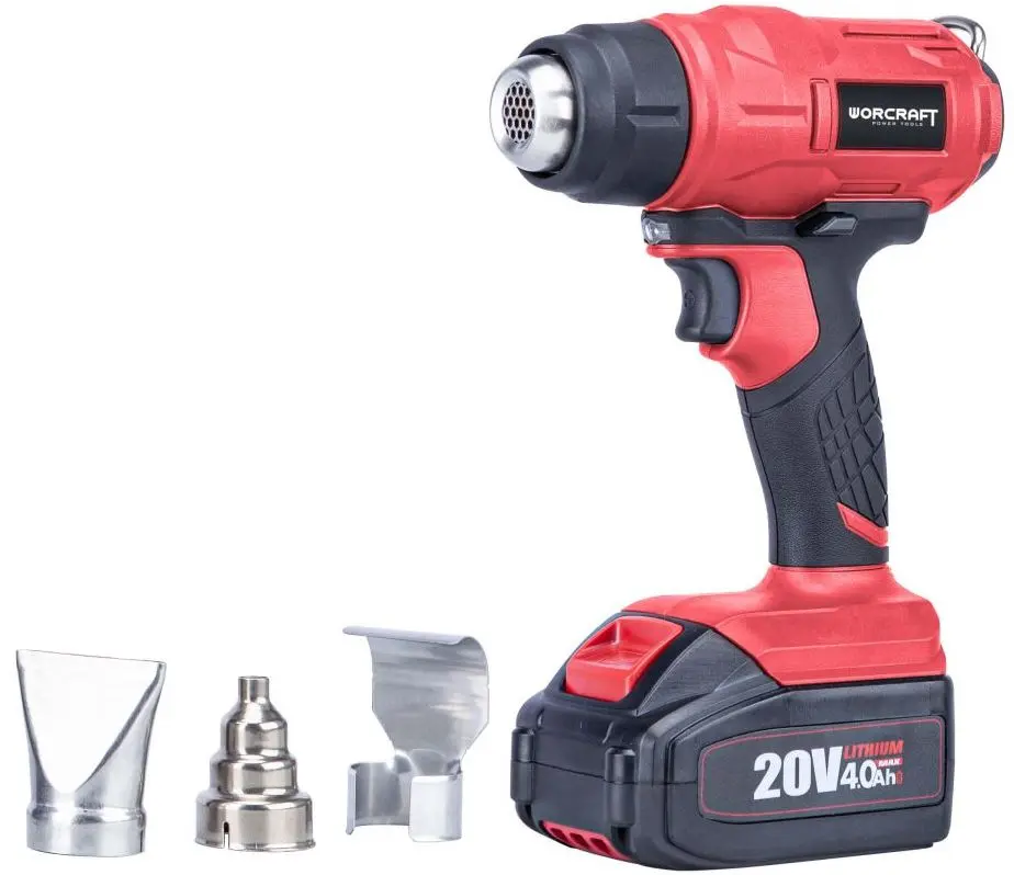 Suflanta cu aer cald cu acumulator Worcraft CHG-S20Li