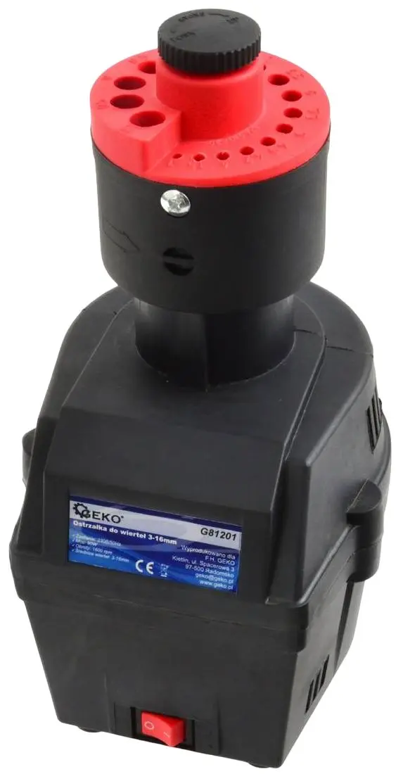 Станок для заточки сверл Geko G81201
