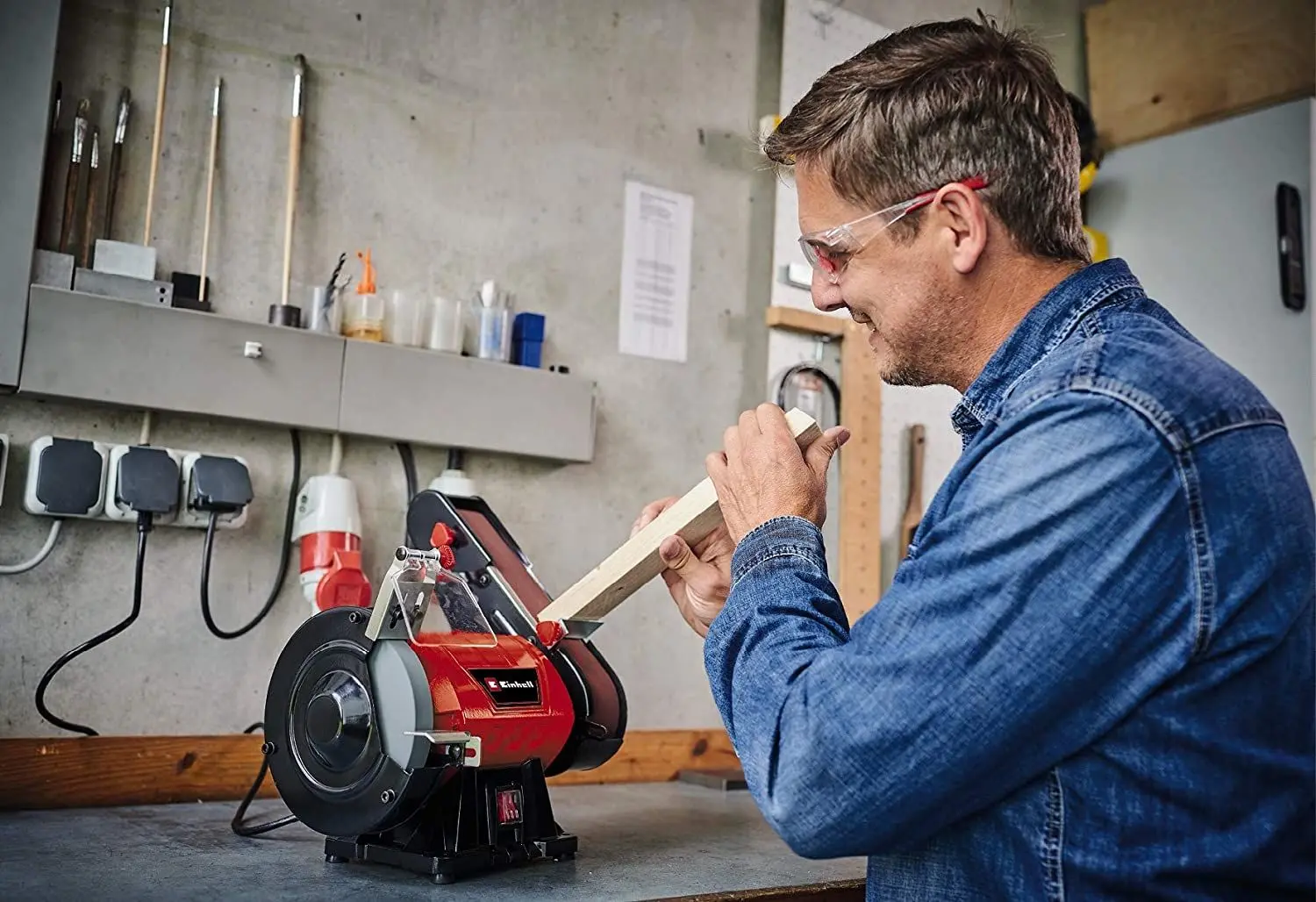 Точильно-шлифовальный станок Einhell TC-US 350