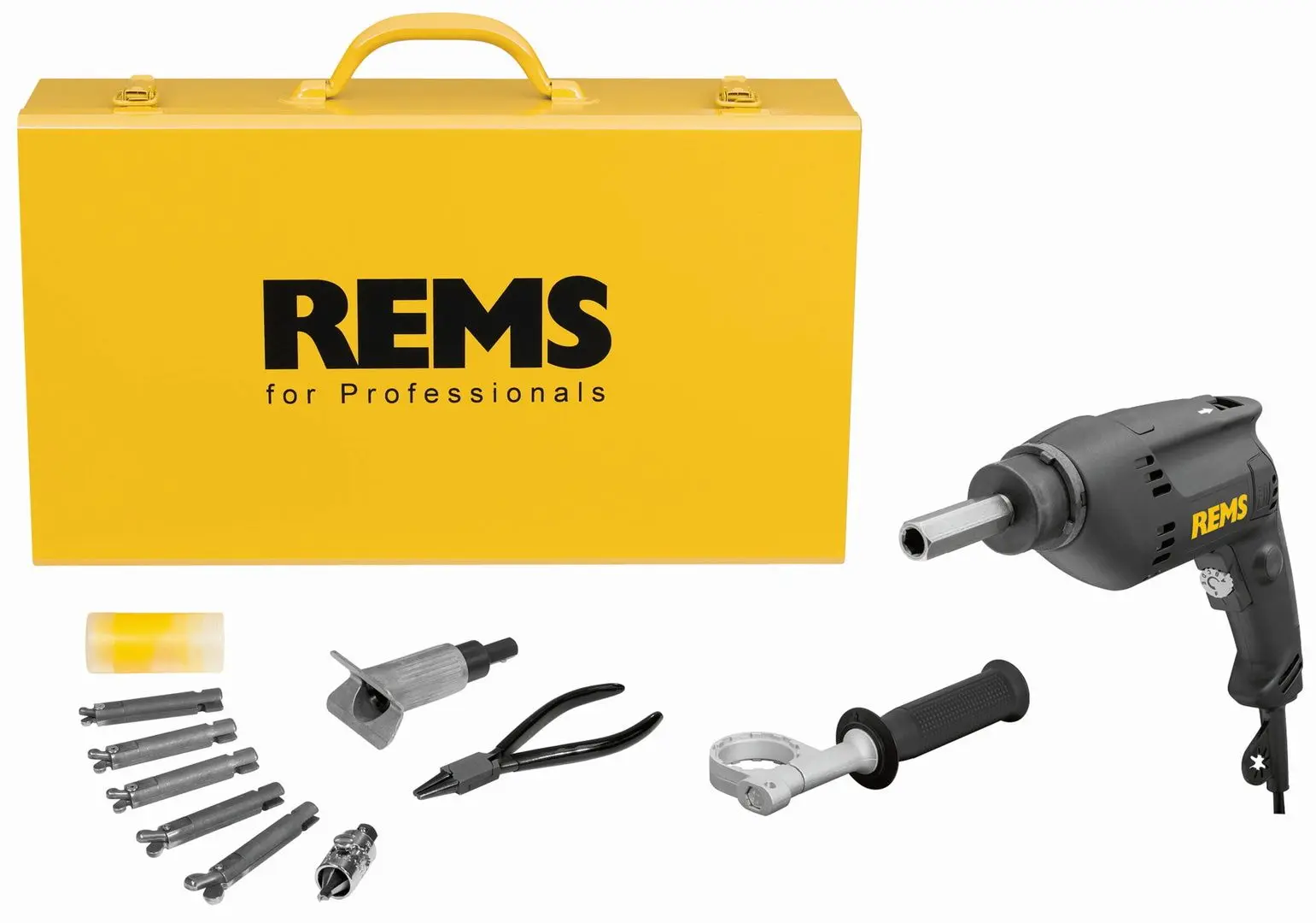 Электроприводной отбортовщик Rems Hurrican Set 151010