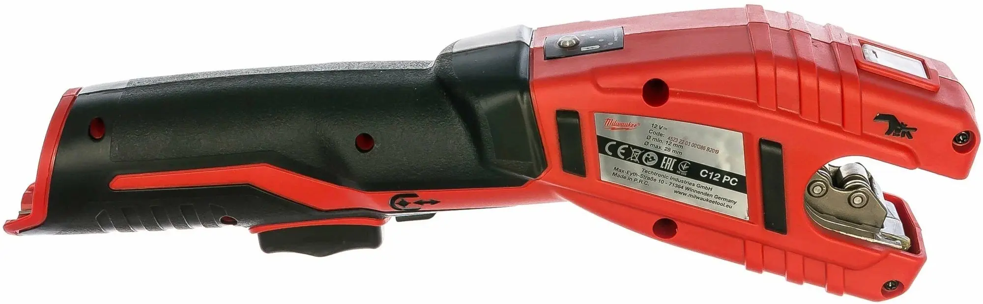 Taietor de tevi cu acumulator Milwaukee C12PC-0 (4933411920)