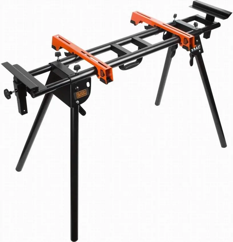 Верстак-подставка для торцовочной пилы Black&Decker BEZ100 (Black/Orange)