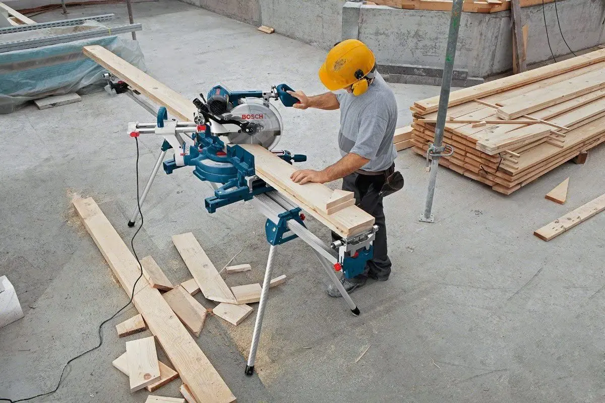 Banc-suport pentru fierastrau Bosch Professional GTA 3800 - 2