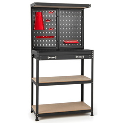 Инструментальный верстак Costway TH10068RE (Black/Red)