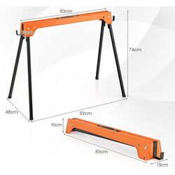 Козлы складные Costway TJ10005OR Thumb