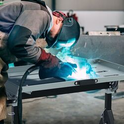 Masa de sudura Costway TH10090BK (Black) Thumb