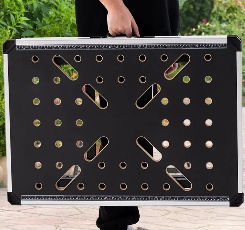 Banc de lucru pliabil Costway TH10070OR (Black/Orange)