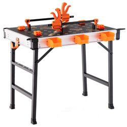 Banc de lucru pliabil Costway TH10070OR (Black/Orange)