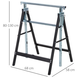 Козлы складные Homcom B40-015 Thumb