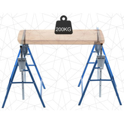 Capre pliante Homcom B40-015BU Thumb