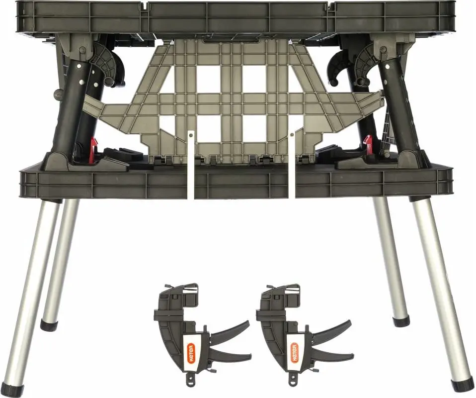 Banc de lucru pliabil Keter 17182239 (Black/Red)