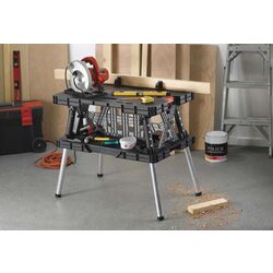 Banc de lucru pliabil Keter 17182239 (Black/Red) Thumb