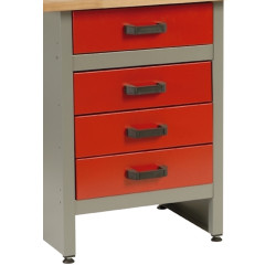 Masa Strend Pro 2212611 (Red/Grey) Thumb