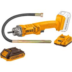 Аккумуляторный вибратор для бетона Ingco CCVLI2023011