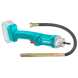 Аккумуляторный вибратор для бетона Total TCVLI202301 Solo