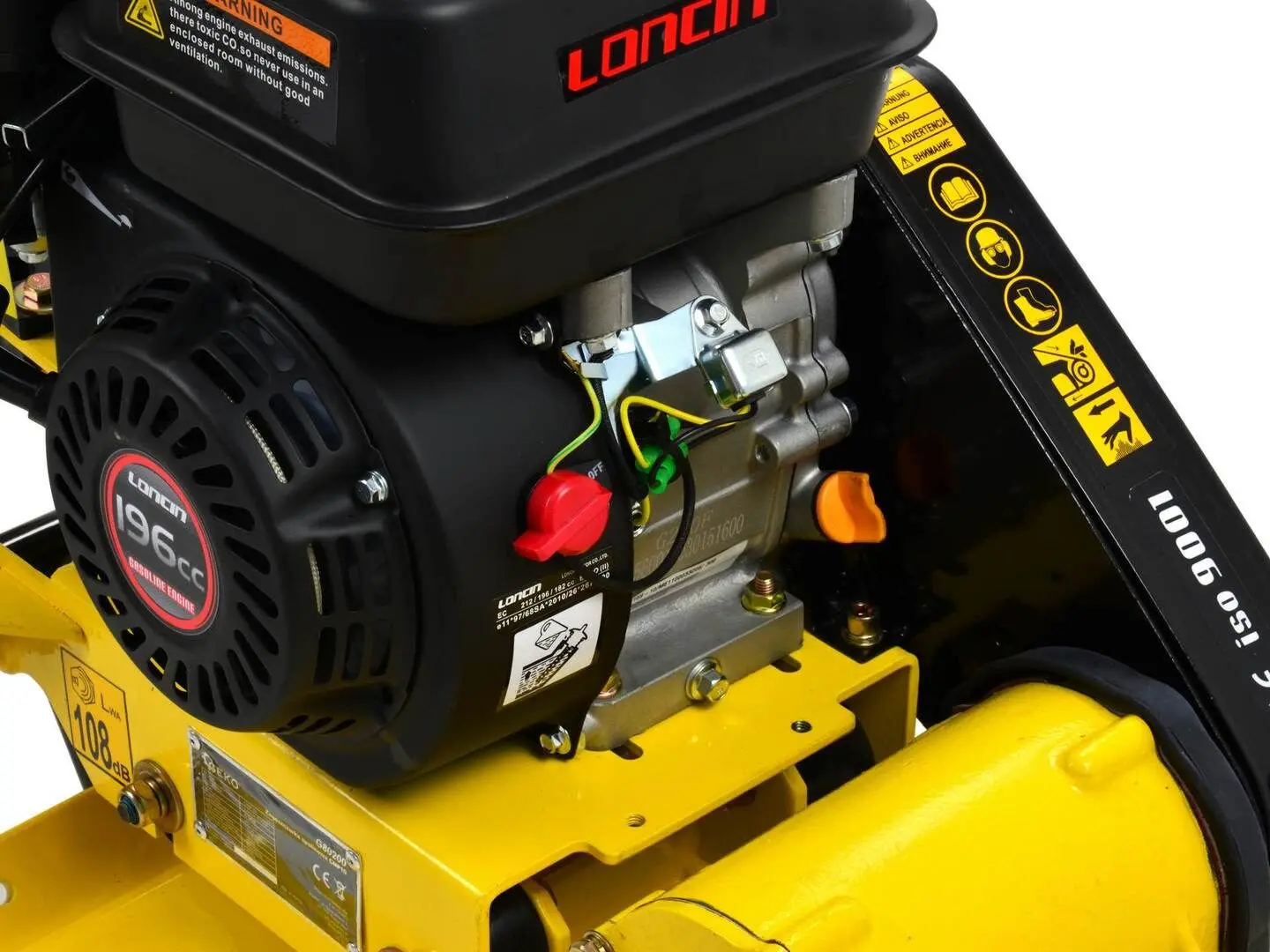 Placa compactoare pe benzina Geko CNP10 G80200 - 6
