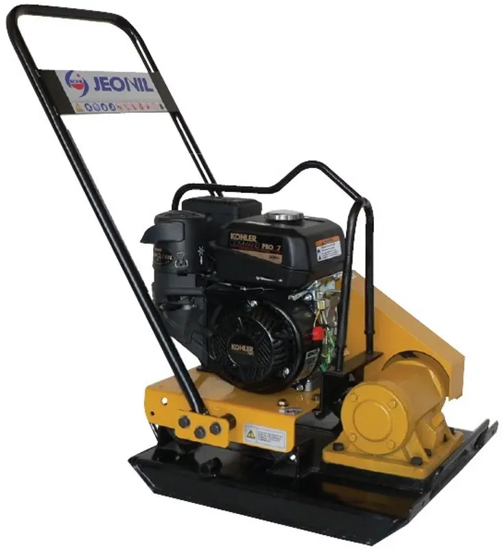 Set placa compactoare pe benzina + ferastrau vertical Jeonil JPC-100 K + JV0600