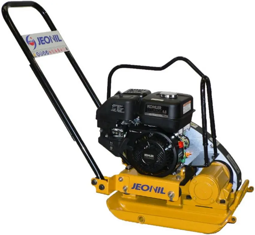 Set placa compactoare pe benzina + ferastrau vertical Jeonil JPC-90 WTK + JV0600